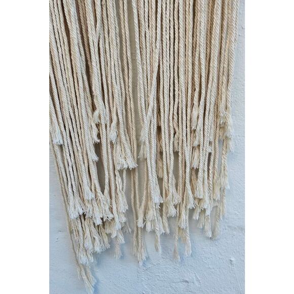 Macrame Boho Wall Hanging Wedding Backdrop Handmade Door Window Curtain Decor - Picture 3 of 13